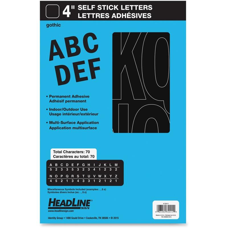 Image Geosign Vinyl Letters and Numbers