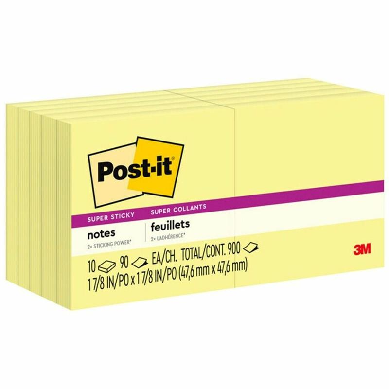 Image Feuillets super collants Post-it®