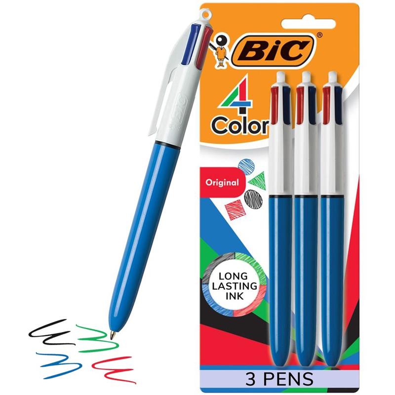 Image Stylo à bille rétractable 4 Color